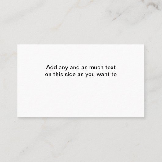 LebensmittelErdbeeren Business Cards Visitenkarte (Rückseite)