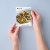 Lebensmittelereignis Flyer (Gruppe)