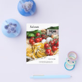 Lebensmittelereignis Flyer (Einzeln)