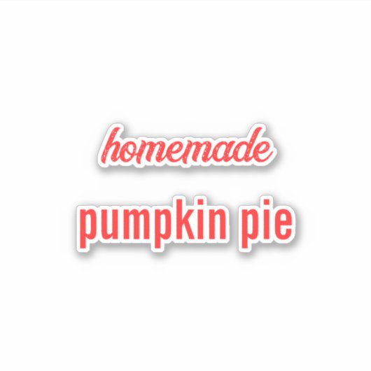 Lebensmitteletikett Canning Jar hausgemachte Pumpk Aufkleber (Vorderseite)