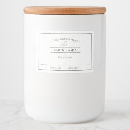 Lebensmitteletiketten Lebensmitteletikett