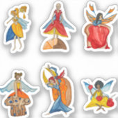 Lebensmittelfeen Aufkleber (Vorderseite)