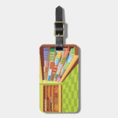 Lebensmittelgeschäft Aisle und Bäckerei Gepäckanhänger (Vorderseite vertikal)