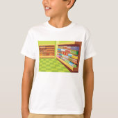 Lebensmittelgeschäft Aisle und Bäckerei T-Shirt (Vorderseite)