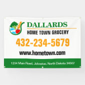 Lebensmittelgeschäft Banner (Horizontal)