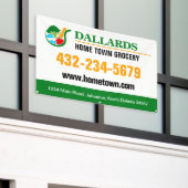 Lebensmittelgeschäft Banner (Äußeres Gebäude)