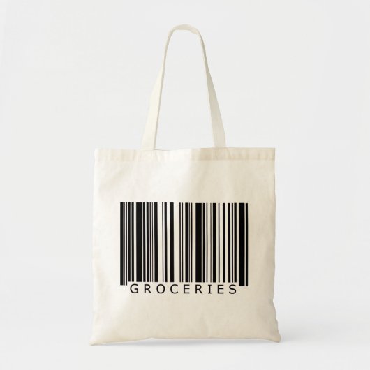 Lebensmittelgeschäft-Barcode-Tasche Tragetasche (Vorne)