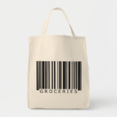 Lebensmittelgeschäft-Barcode-Tasche Tragetasche (Vorne)