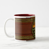 Lebensmittelgeschäft - Der Lebensmittelhändler in Zweifarbige Tasse (Links)