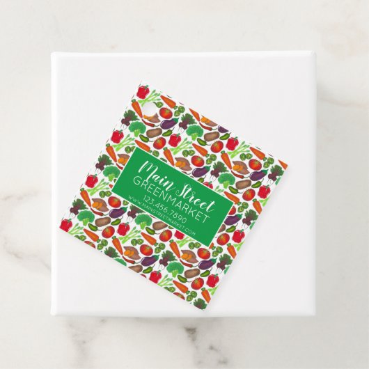 Lebensmittelgeschäft Gemüseanbau Geschenkanhänger (Beispiel)