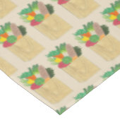 Lebensmittelgeschäft Großmarkt Obst Gemüse Tischdecke (Schrägansicht)