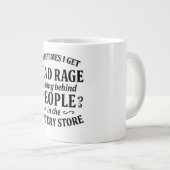 Lebensmittelgeschäft Spaß Jumbo-Tasse (Vorderseite Rechts)