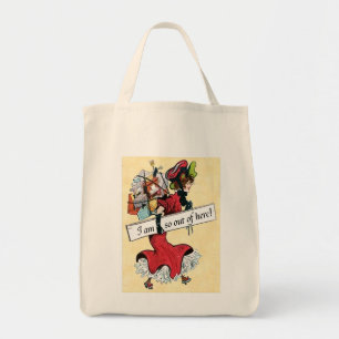 Lebensmittelgeschäft-Tasche - ich bin so Outta Tragetasche