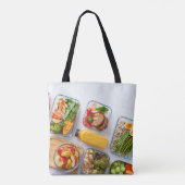 Lebensmittelgeschäft Tote Bag Tasche (Rückseite)