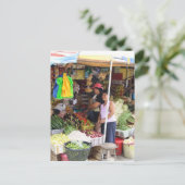 Lebensmittelgeschäft Visayan Postkarte (Stehend Vorderseite)