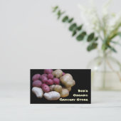 Lebensmittelgeschäft Visitenkarte (Stehend Vorderseite)