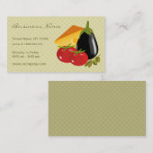 Lebensmittelgeschäft-Visitenkarte Visitenkarte (Vorne/Hinten)