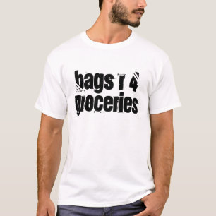 Lebensmittelgeschäfte der Taschen-R 4 T-Shirt