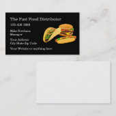 Lebensmittelgroßhändler Visitenkarte (Vorne/Hinten)