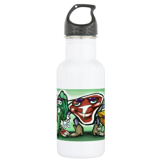 Lebensmittelgruppen Edelstahlflasche (Vorderseite)