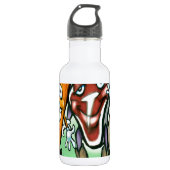 Lebensmittelgruppen Edelstahlflasche (Vorderseite)