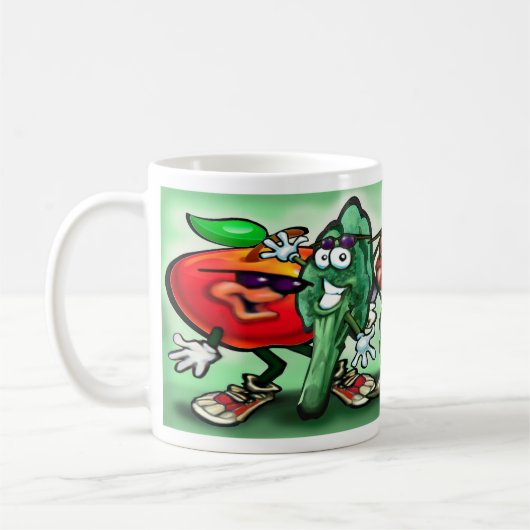 Lebensmittelgruppen Kaffeetasse (Links)