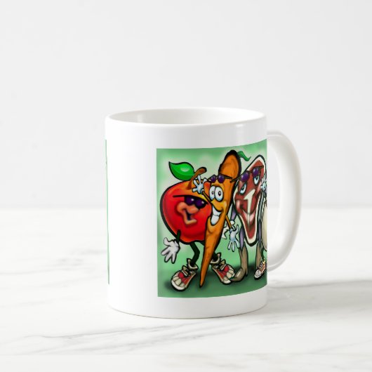 Lebensmittelgruppen Kaffeetasse (VorderseiteRechts)