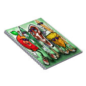 Lebensmittelgruppen Notizblock (Rechte Seite)