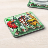 Lebensmittelgruppen Untersetzer (Linke Seite)