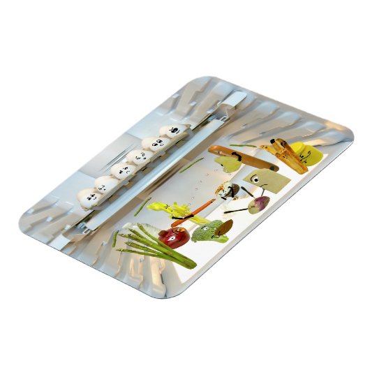 Lebensmittelkampf Magnet (Linke Seite)