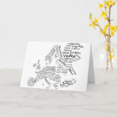 Lebensmittelkarte Europas Karte (Gelbe Blume)