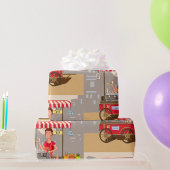 Lebensmittelkarte Geschenkpapier