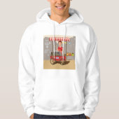 Lebensmittelkarte Hoodie (Vorderseite)