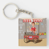 Lebensmittelkarte Schlüsselanhänger (Vorderseite)