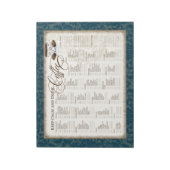 Lebensmittelkartentasche - Behalt Ruhe und Drink C Notizblock (Rotiert)