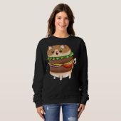 Lebensmittelkatzenburger Sweatshirt (Vorne ganz)