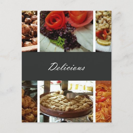 Lebensmittelkette Flyer (Vorne)