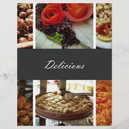 Lebensmittelkette Flyer (Vorne)