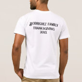 Lebensmittelkoma T-Shirt (Rückseite)