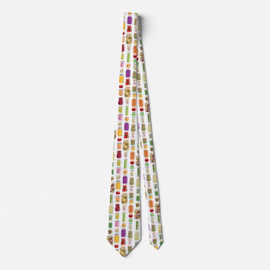 Lebensmittelkonserven Krawatte (Vorderseite)