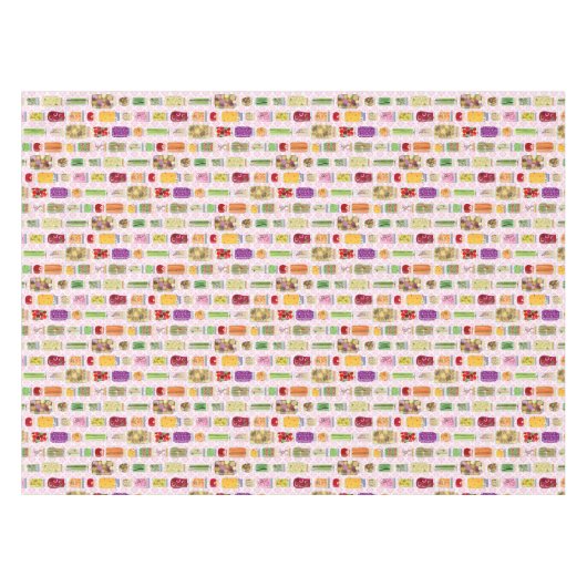 Lebensmittelkonserven - rosa tischdecke (Vorderseite (Horizontal))