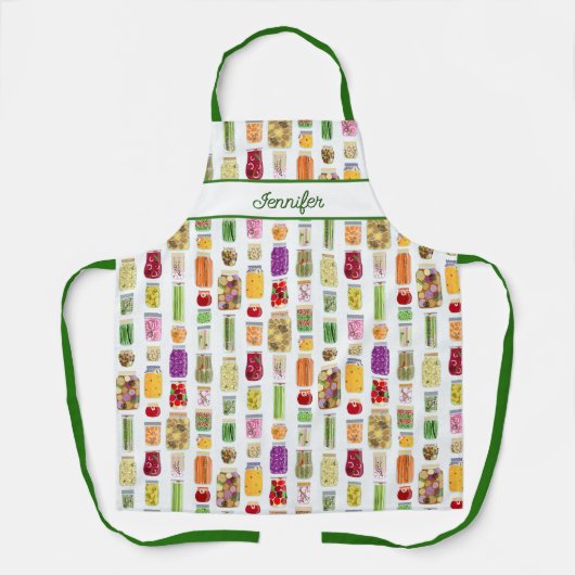 Lebensmittelkonserven Schürze (Vorderseite)