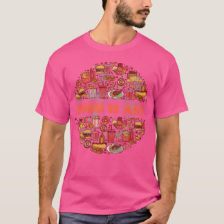 Lebensmittelkunst vintage T-Shirt