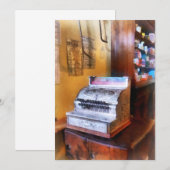 Lebensmittelladen Einladung (Vorne/Hinten)