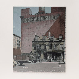 Lebensmittellager Vintage Industrielandschaft Puzzle