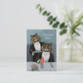 Lebensmittellieferant, Restaurant-Inhaber, Visitenkarte (Stehend Vorderseite)