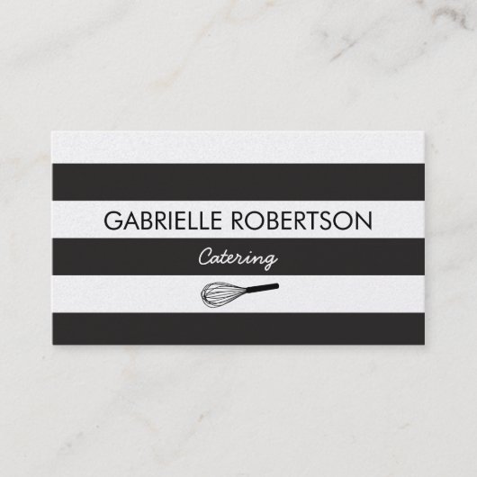 Lebensmittellieferant-Visitenkarte, Goldpapier Visitenkarte (Vorderseite)