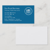 Lebensmittellieferant-Visitenkarten Visitenkarte (Vorne/Hinten)