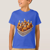 Lebensmittelmonster EVIKEN NUGGETS T-Shirt (Vorderseite)