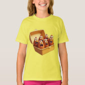 Lebensmittelmonster EVIKEN NUGGETS T-Shirt (Vorderseite)